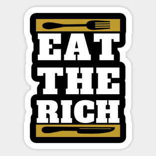 Eat the Rich Sticker